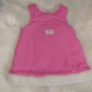 The children's place 0/3m pink dress